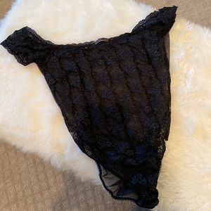 VICTORIAS SECRET MESH LACE BODYSUIT